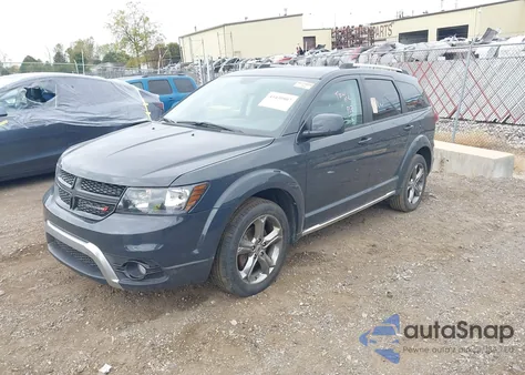 2018 Dodge Journey Crossroad Awd из США, поврежденный, VIN 3C4PDDGG1JT141838
